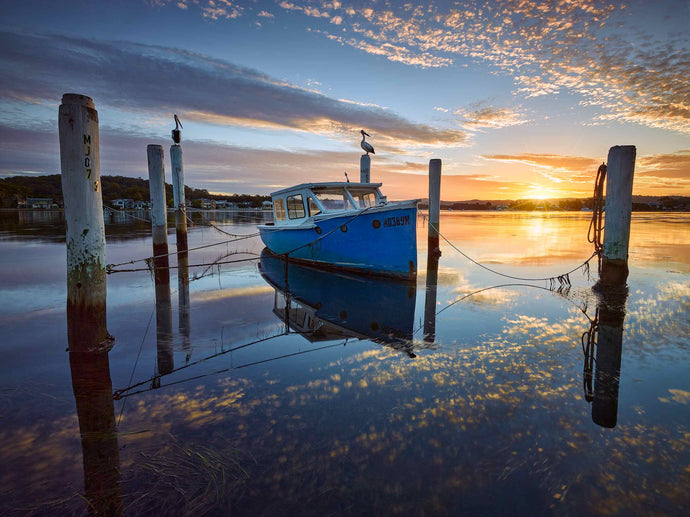 BLUE BOAT